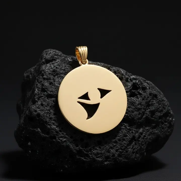 925 Vintage Silver Eye of Horus Pendant | Ancient Egyptian Amulet Retro Jewelry